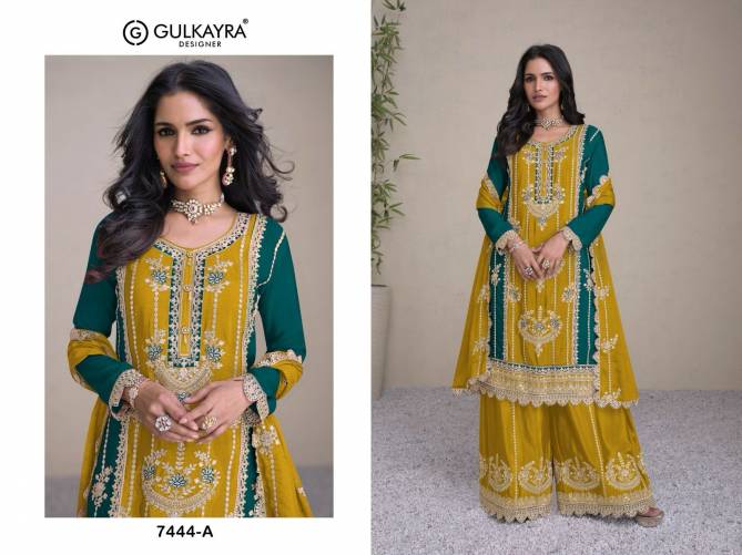 Sabina By Gulkayra Real Chinon Heavy Wedding Salwar Suits Wholesale Online